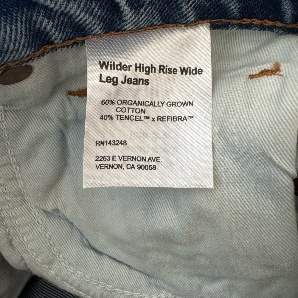 Reformation Blue Jeans - Picture 8 of 8